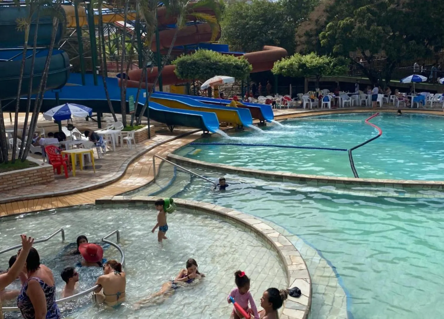Piazza Diroma Acqua Park- Parque Aquatico Gratis Lägenhet Caldas Novas Brasilien